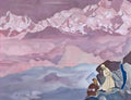 Nicholas Roerich she who leads 1943 Art A4 Photo Print