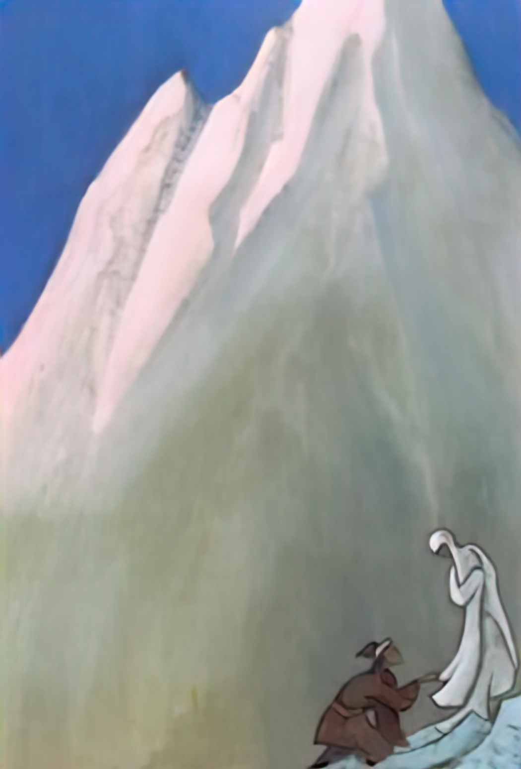 Nicholas Roerich she who leads 1944 1 Art A4 Photo Print