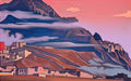 Nicholas Roerich shekar dzong 1933 Art A4 Photo Print