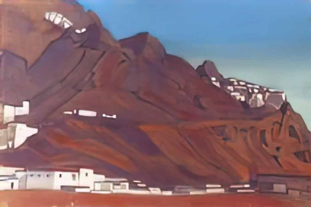 Nicholas Roerich shekar dzong 1937 Art A4 Photo Print