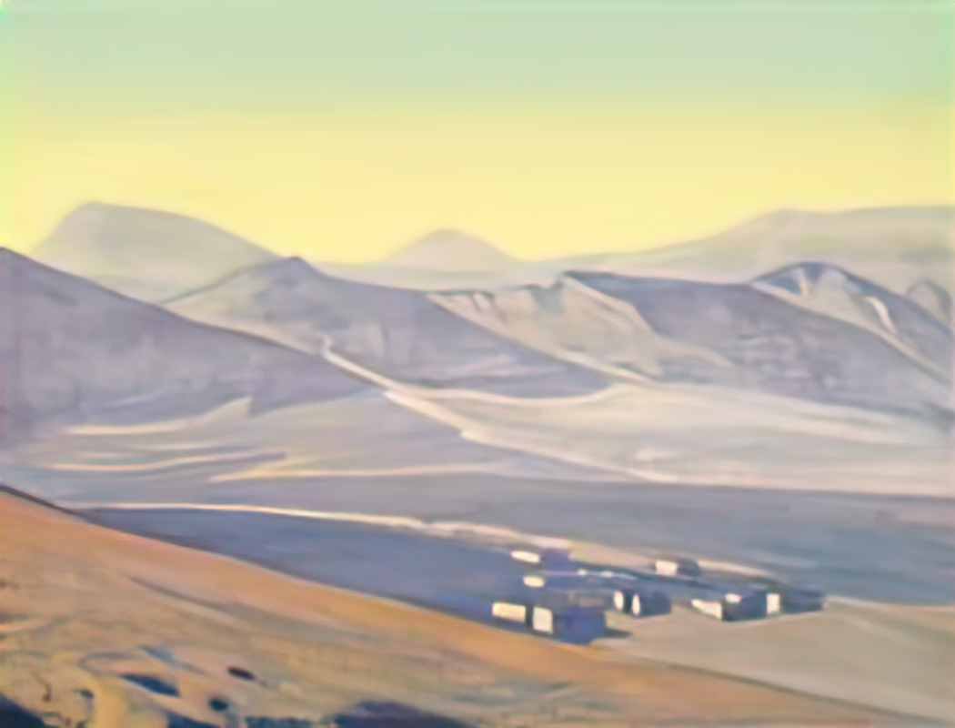 Nicholas Roerich shrines and strongholds 1925 Art A4 Photo Print