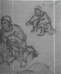 Nicholas Roerich sketch to holy fire 1900 Art A4 Photo Print