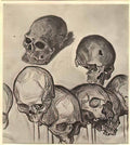 Nicholas Roerich skulls 1901 Art A4 Photo Print