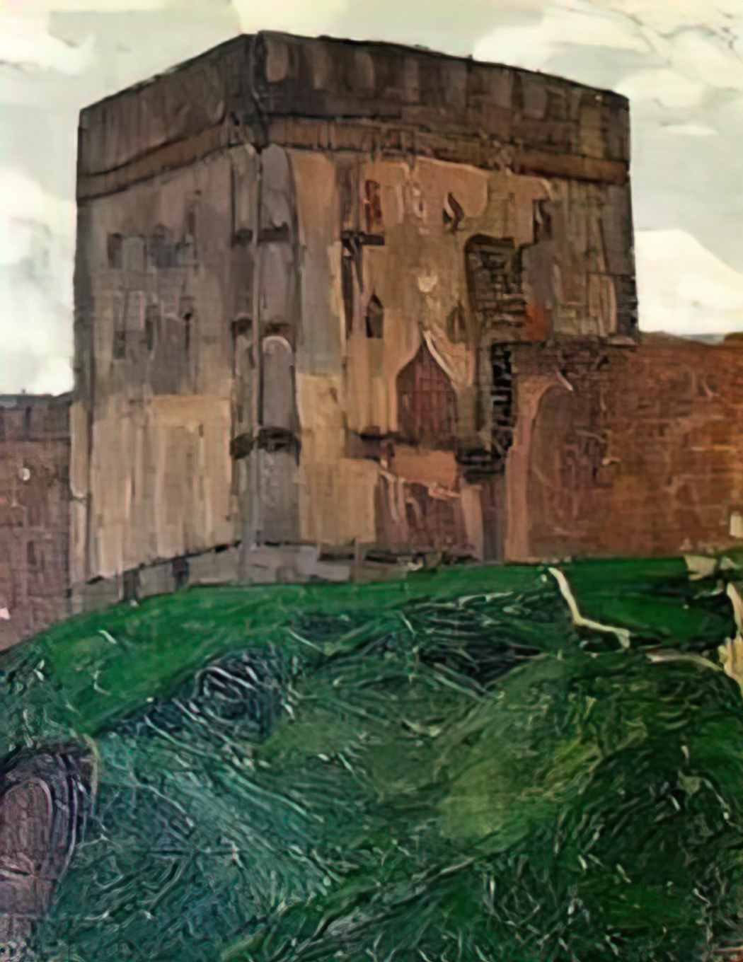 Nicholas Roerich smolensk tower 1903 Art A4 Photo Print