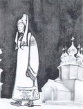 Nicholas Roerich snow maiden 1920 Art A4 Photo Print