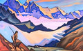 Nicholas Roerich snow maiden 1947 Art A4 Photo Print