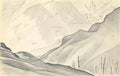 Nicholas Roerich solang valley Art A4 Photo Print