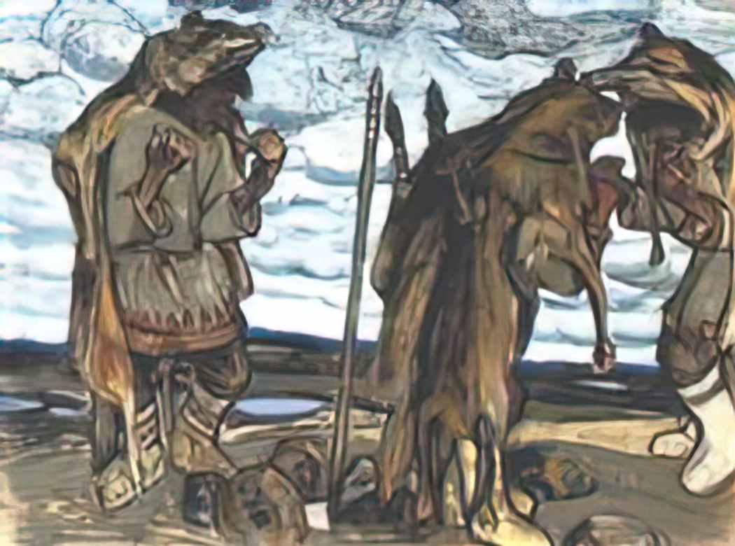 Nicholas Roerich sorcerers 1905 Art A4 Photo Print