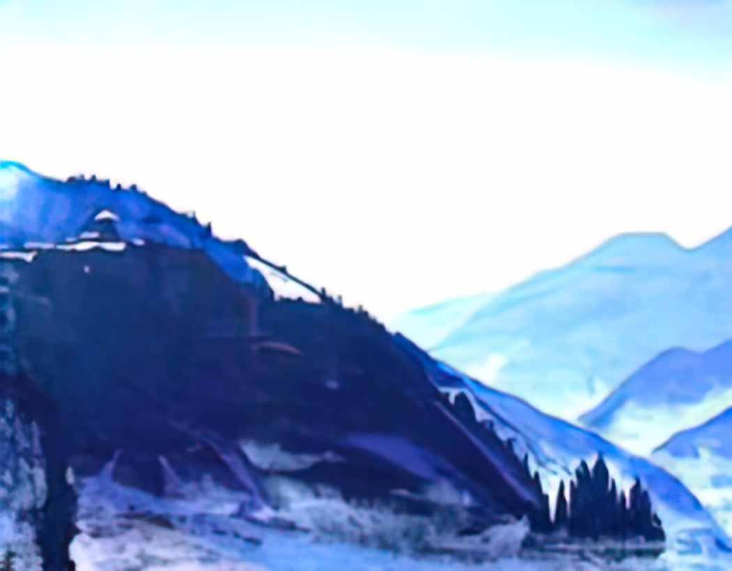 Nicholas Roerich spring 1931 Art A4 Photo Print