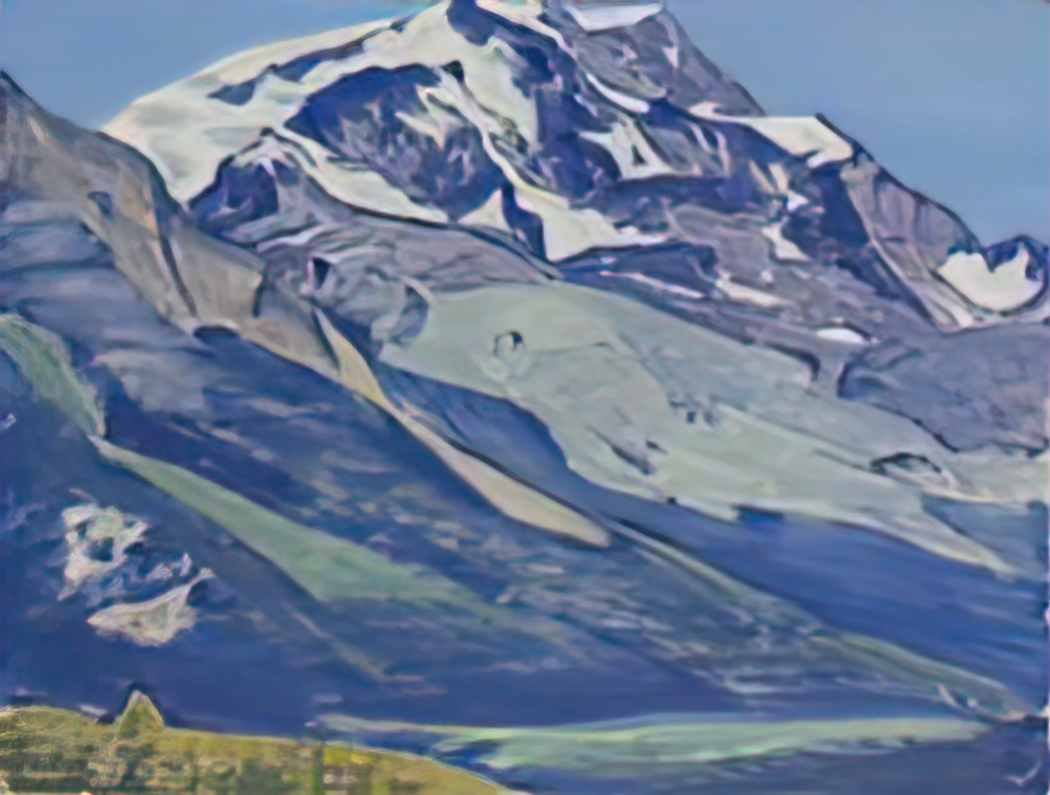 Nicholas Roerich st moritz 1923 Art A4 Photo Print