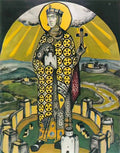 Nicholas Roerich st olga of kiev 1915 Art A4 Photo Print