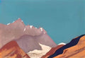 Nicholas Roerich study of mountains 10 Art A4 Photo Print