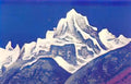 Nicholas Roerich study of mountains 2 Art A4 Photo Print