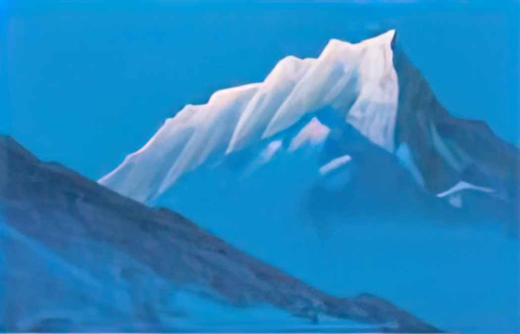 Nicholas Roerich study of mountains 7 Art A4 Photo Print