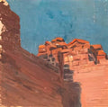Nicholas Roerich study of walls Art A4 Photo Print
