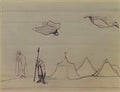 Nicholas Roerich study to flying carpet 1915 Art A4 Photo Print