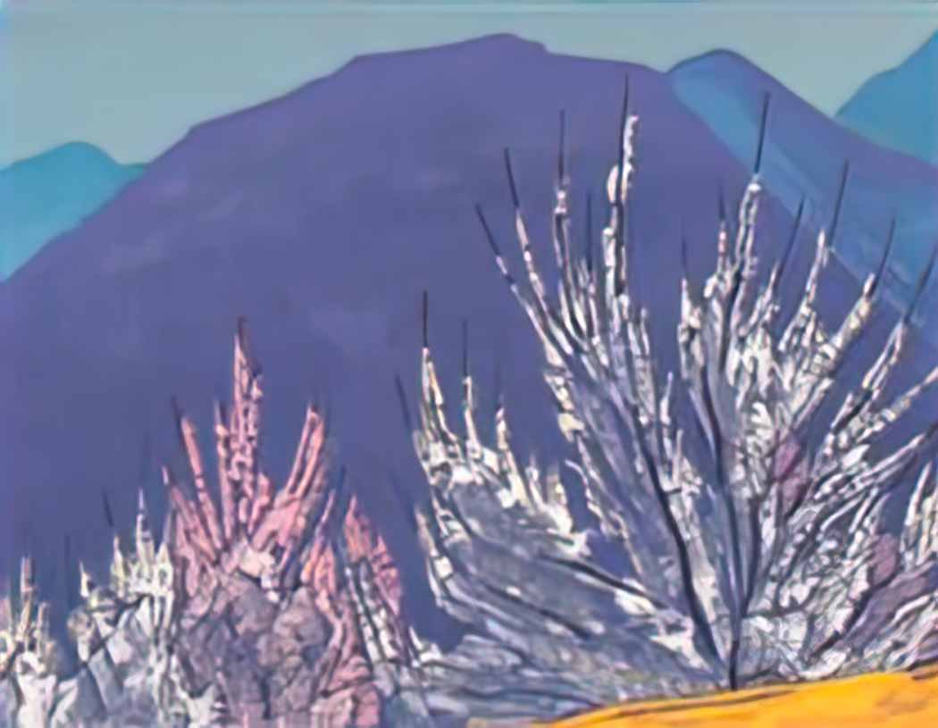 Nicholas Roerich study to krishna 1933 Art A4 Photo Print