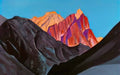 Nicholas Roerich sunset 1933 Art A4 Photo Print