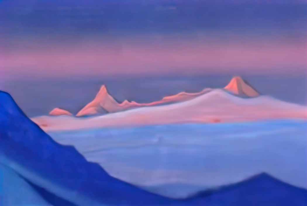 Nicholas Roerich tangla 1943 Art A4 Photo Print
