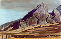 Nicholas Roerich temple 1924 Art A4 Photo Print