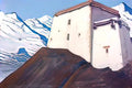 Nicholas Roerich temple 1931 Art A4 Photo Print