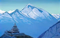 Nicholas Roerich temple in naggar 1929 Art A4 Photo Print