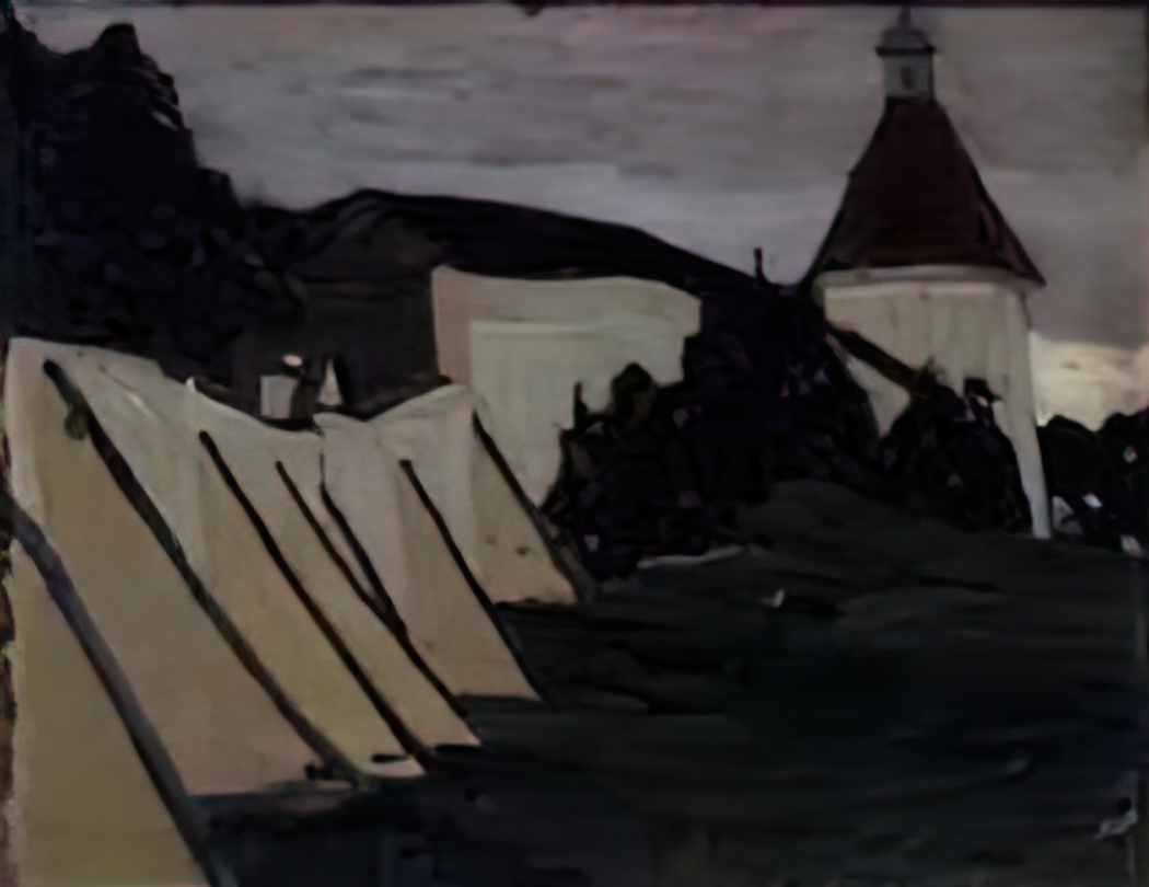 Nicholas Roerich terem of yaroslavna by the monastery wall 1908 Art A4 Photo Print
