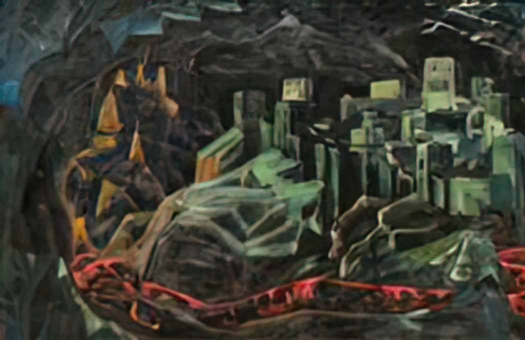 Nicholas Roerich the dead city 1918 Art A4 Photo Print