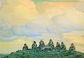 Nicholas Roerich the great sacrifice 1912 1 Art A4 Photo Print