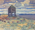 Nicholas Roerich the hut of dead 1905 Art A4 Photo Print