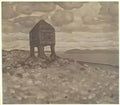 Nicholas Roerich the hut of dead 1909 Art A4 Photo Print