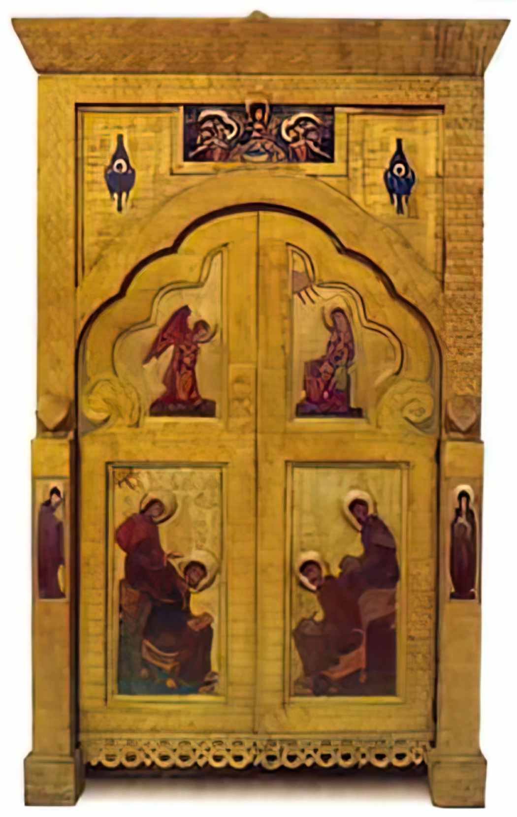 Nicholas Roerich the king s gate with the gate canopy 1907 Art A4 Photo Print
