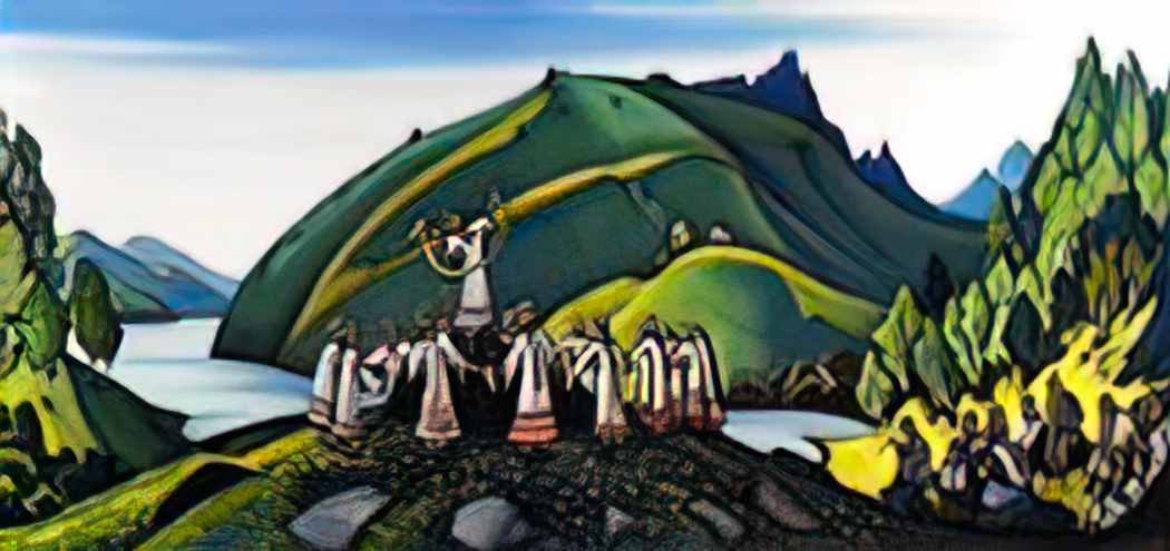 Nicholas Roerich the rite of spring 1945 1 Art A4 Photo Print