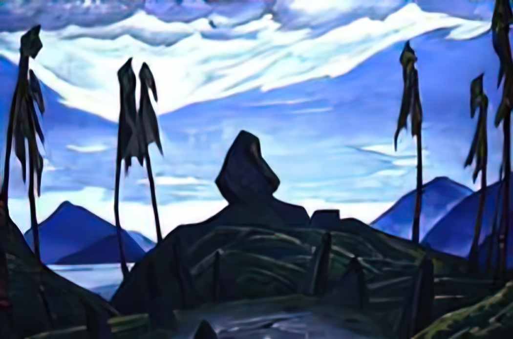 Nicholas Roerich the rite of spring Art A4 Photo Print