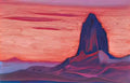 Nicholas Roerich the rock temples Art A4 Photo Print