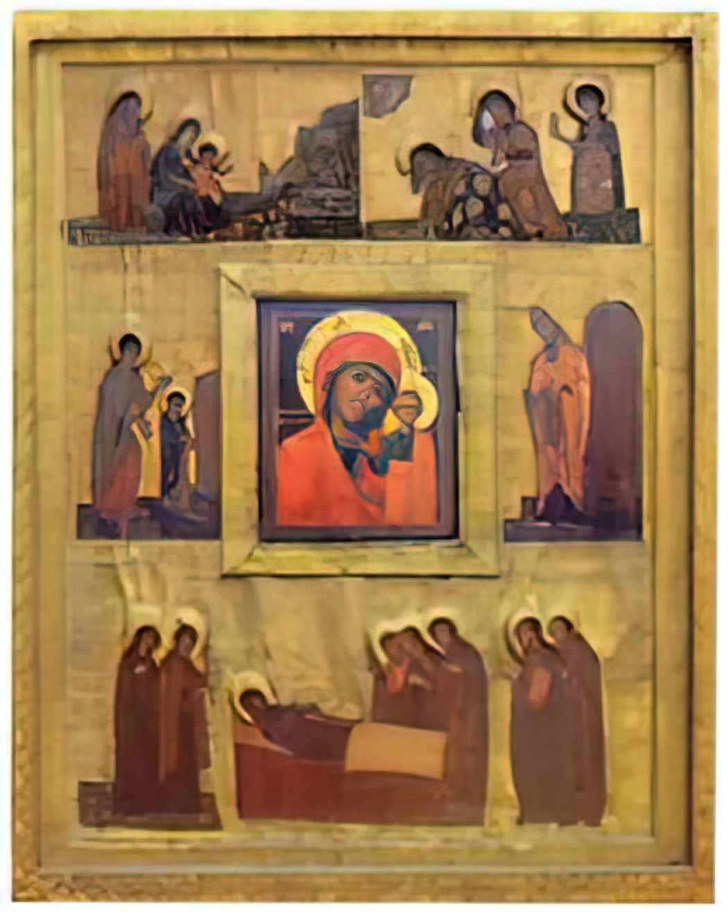 Nicholas Roerich the virgin holidays 1907 Art A4 Photo Print