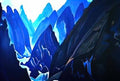 Nicholas Roerich the way Art A4 Photo Print