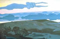 Nicholas Roerich thinking 1918 Art A4 Photo Print