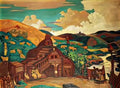 Nicholas Roerich three pleasures 1916 Art A4 Photo Print