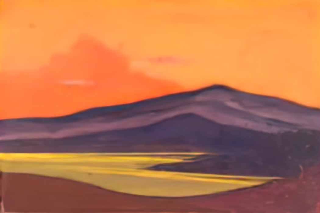 Nicholas Roerich tibet 1943 1 Art A4 Photo Print