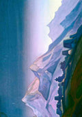 Nicholas Roerich tibet 2 A4 Photo Print