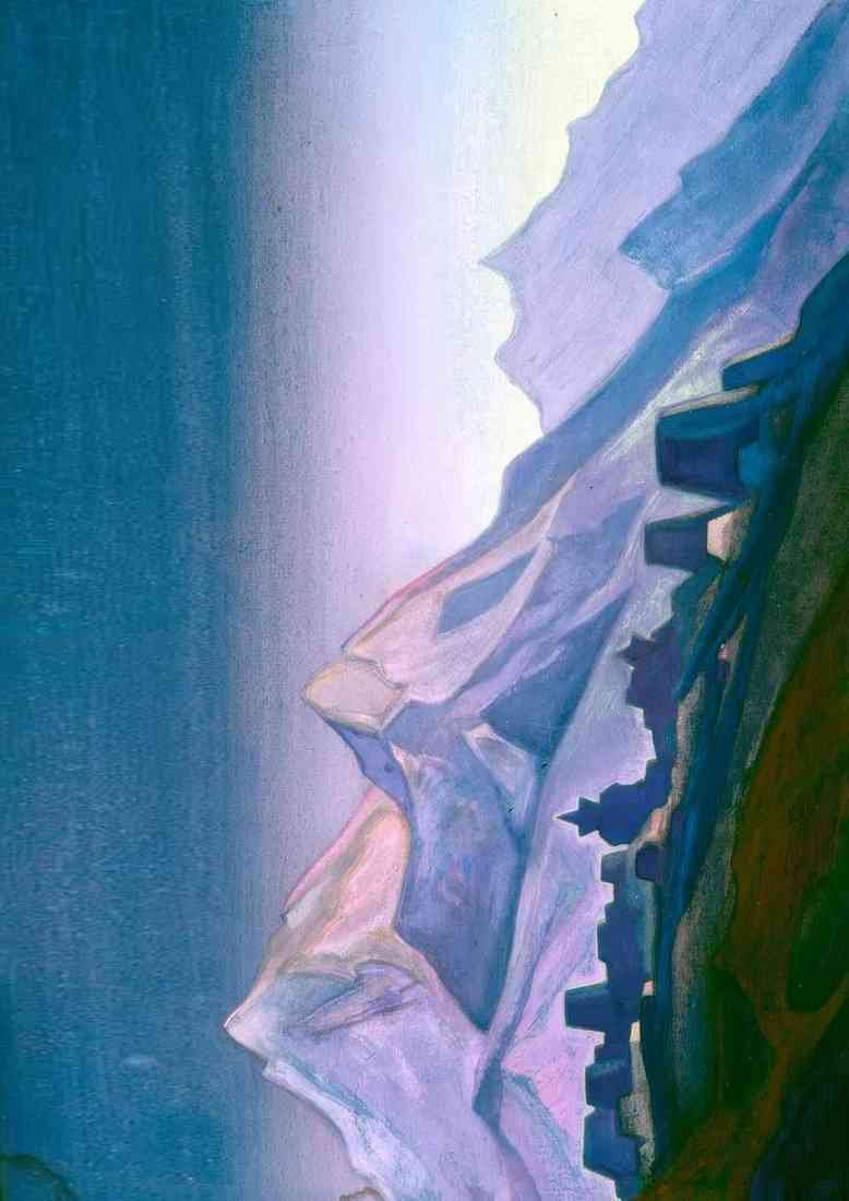 Nicholas Roerich tibet 2 A4 Photo Print
