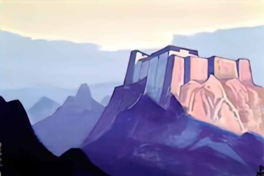 Nicholas Roerich tibet 2 Art A4 Photo Print