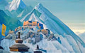 Nicholas Roerich tibet himalayas 1933 Art A4 Photo Print