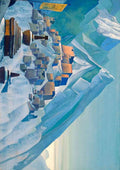 Nicholas Roerich tibet himalayas A4 Photo Print