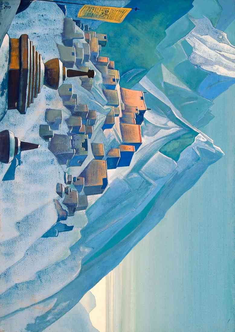 Nicholas Roerich tibet himalayas A4 Photo Print