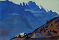 Nicholas Roerich tibetian camp keilang 1932 Art A4 Photo Print
