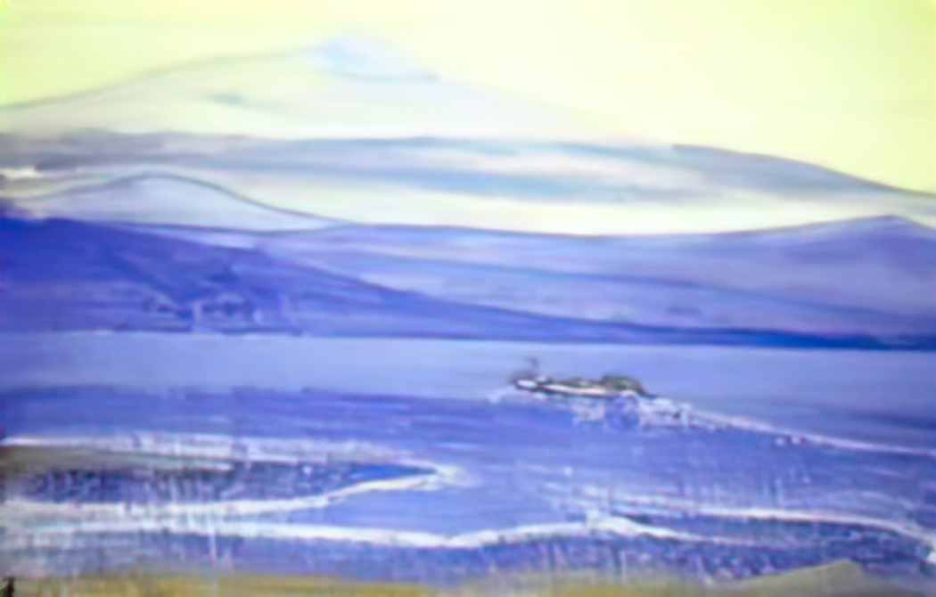 Nicholas Roerich tibetian way 1931 Art A4 Photo Print
