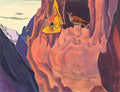 Nicholas Roerich tidings of the eagle 1927 Art A4 Photo Print