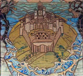 Nicholas Roerich town sketch for carpet 1906 Art A4 Photo Print